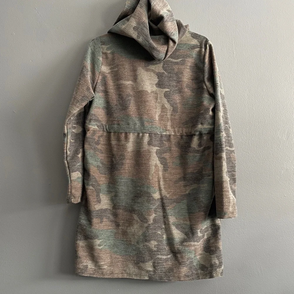 Urban Rose Girls Camouflage Hoodie Dress